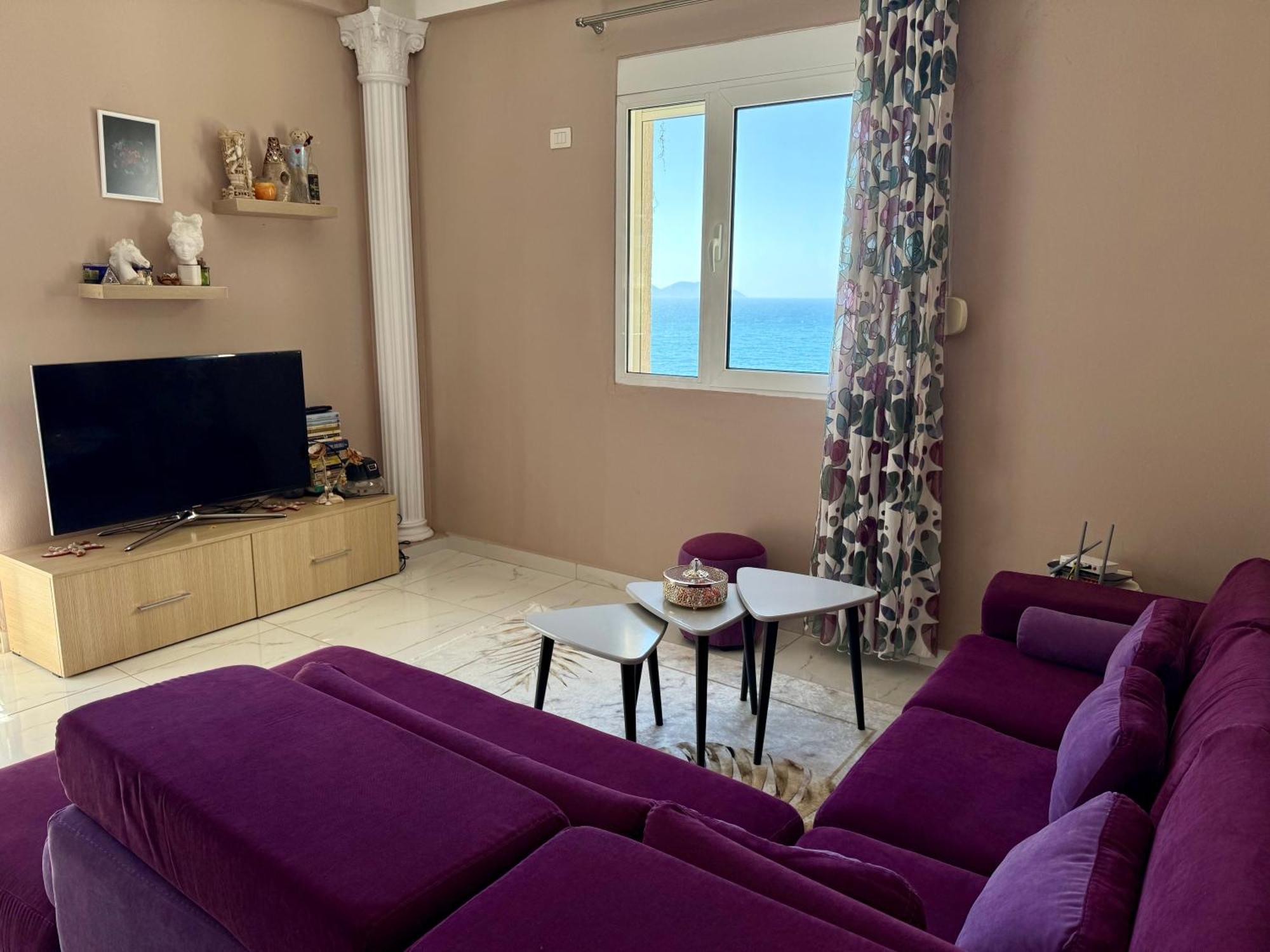 Spectacular Seaview Apartment Vlorë Buitenkant foto